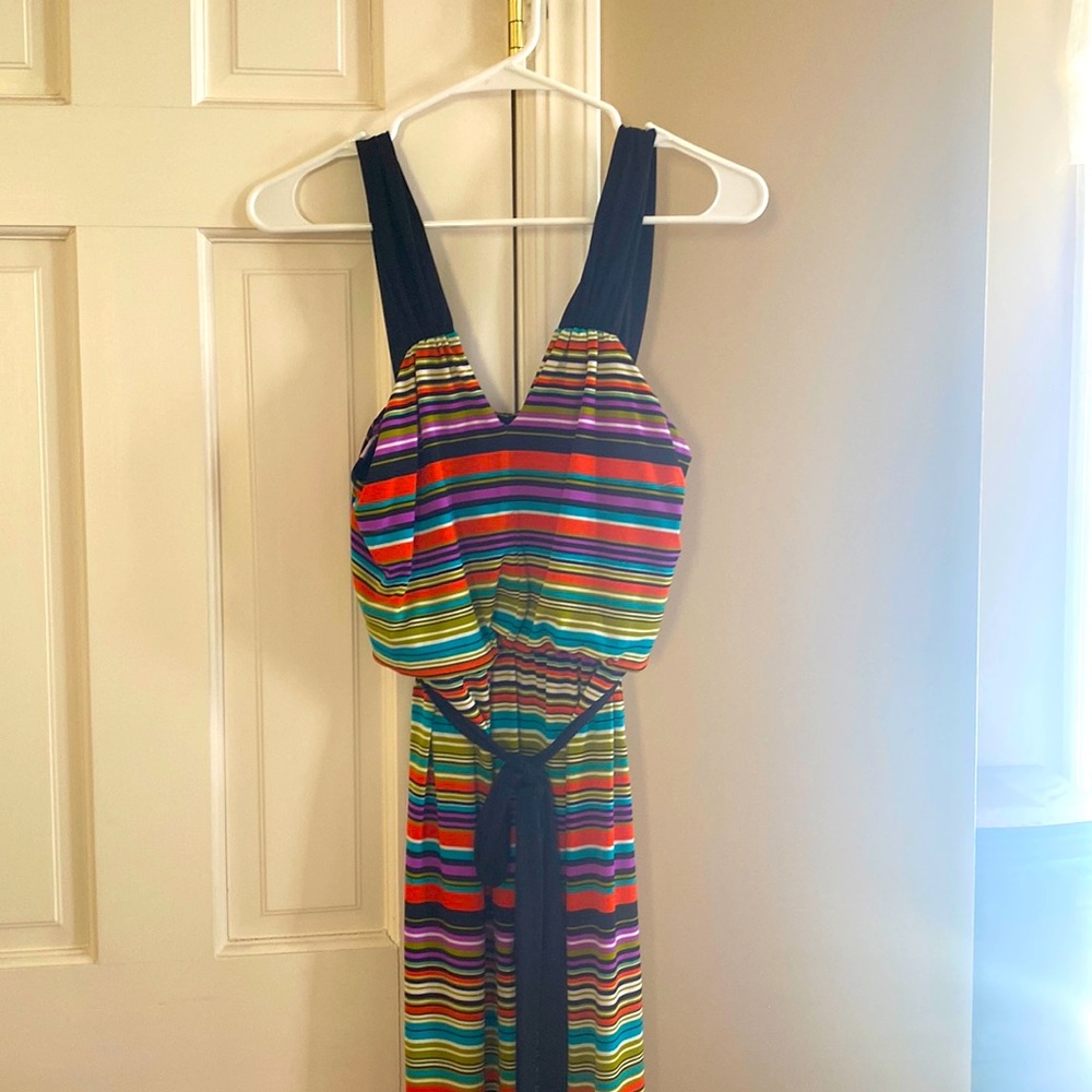 Multi color maxi dress
